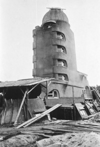 Einsteinturm während der ersten Instandsetzung 1927