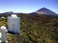 GREGOR Teleskop auf dem El Teide in Teneriffa