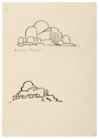 Skizzen zum Observatorium 1917