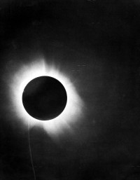 Foto der Sonnenfinsternis 1919